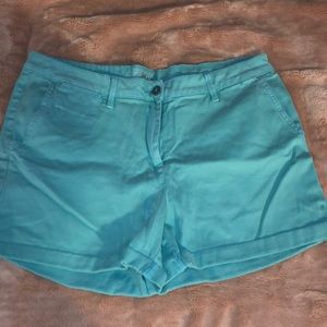 Land ‘n Sea Women’s Pastel Teal Stretch Shorts